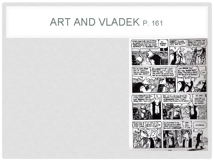 ART AND VLADEK P. 161 