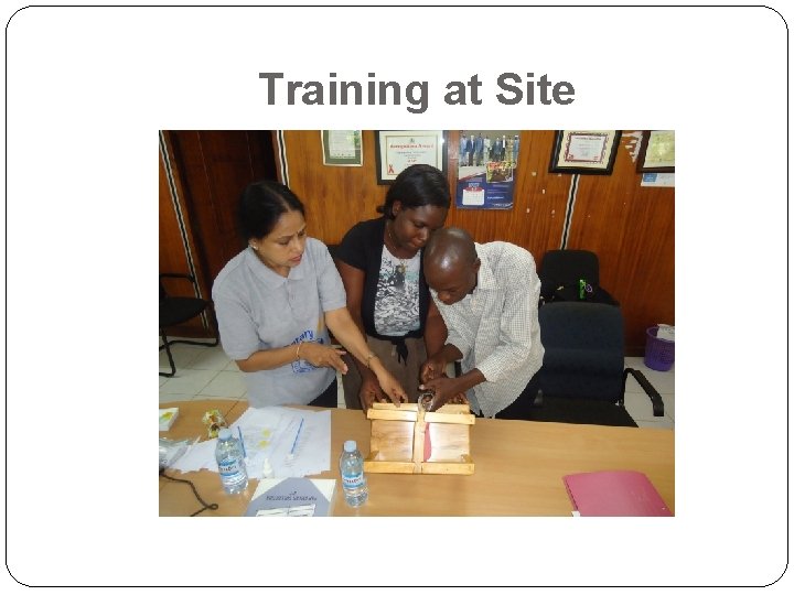 Training at Site 