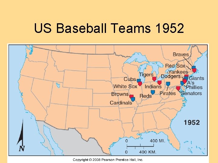 US Baseball Teams 1952 