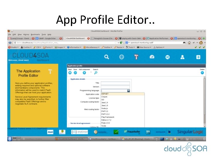 App Profile Editor. . 