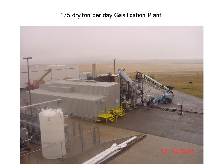 175 dry ton per day Gasification Plant 