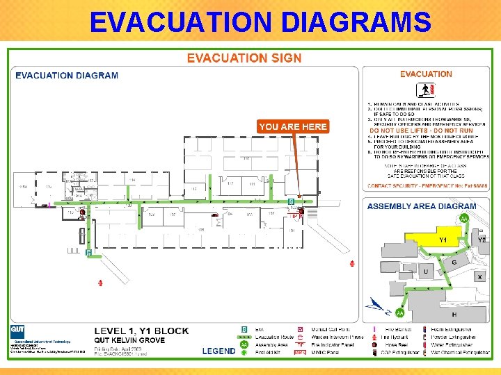 EVACUATION DIAGRAMS 