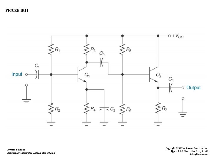 FIGURE 10. 11 Robert Paynter Introductory Electronic Devices and Circuits Copyright © 2006 by FIGURE 10. 11 Robert Paynter Introductory Electronic Devices and Circuits Copyright © 2006 by