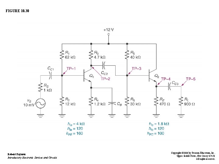 FIGURE 10. 30 Robert Paynter Introductory Electronic Devices and Circuits Copyright © 2006 by