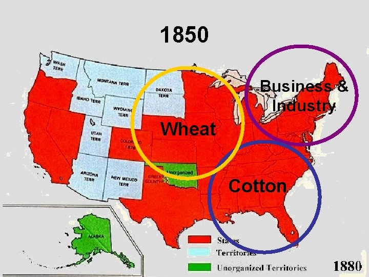 1850 Business & Industry Wheat Cotton 