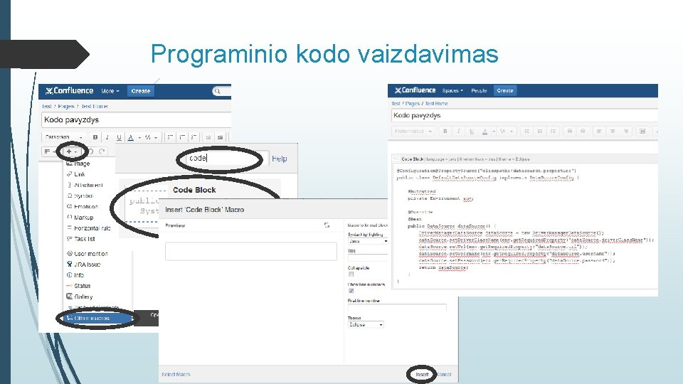 Programinio kodo vaizdavimas 