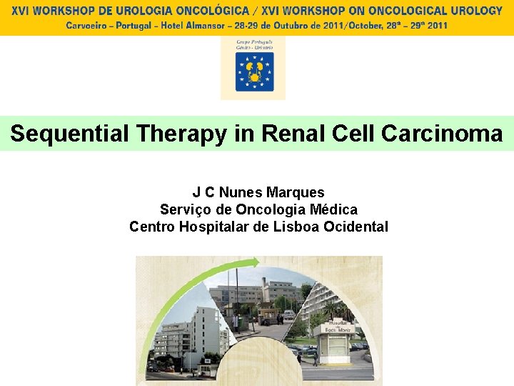 Sequential Therapy in Renal Cell Carcinoma J C Nunes Marques Serviço de Oncologia Médica