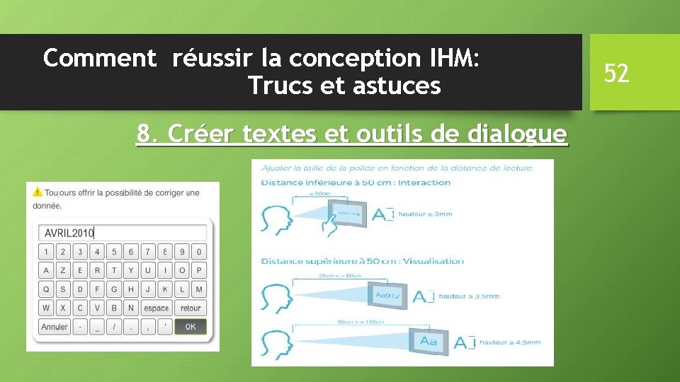 Comment réussir la conception IHM: Trucs et astuces 8. Créer textes et outils de