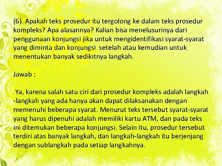 Apa itu kata kerja imperatif pada teks prosedur