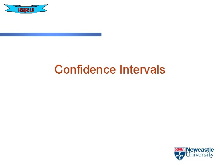 Confidence Intervals 