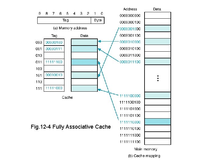 Fig. 12 -4 Fully Associative Cache 