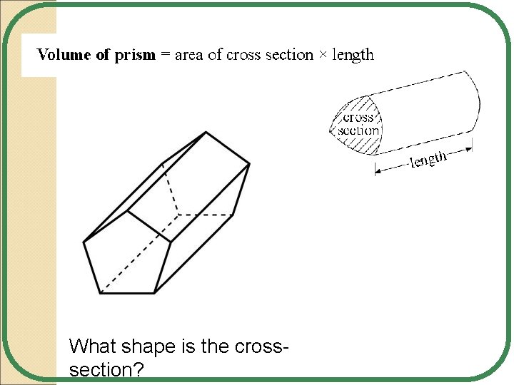 What shape is the crosssection? 