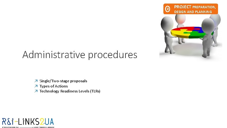 2 Administrative procedures ↗ Single/Two-stage proposals ↗ Types of Actions ↗ Technology Readiness Levels 2 Administrative procedures ↗ Single/Two-stage proposals ↗ Types of Actions ↗ Technology Readiness Levels
