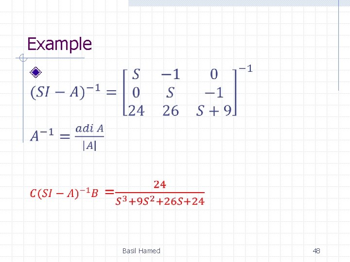 Example Basil Hamed 48 Example Basil Hamed 48