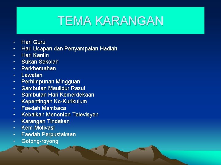 Bahagian B Tiga Soalan Yang Melibatkan Pelbagai Jenis