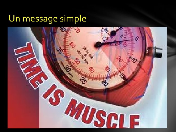 Un message simple 