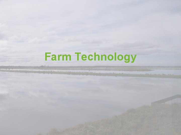 Farm Technology 