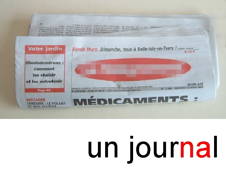 na journal un journal 