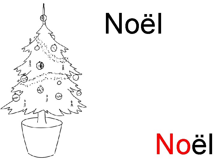 no Noël 