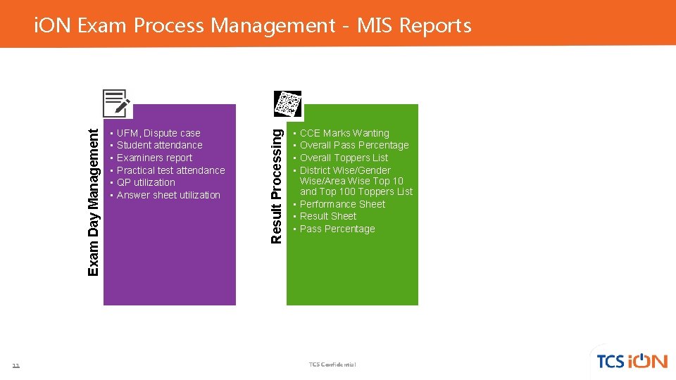 11 • • • UFM, Dispute case Student attendance Examiners report Practical test attendance
