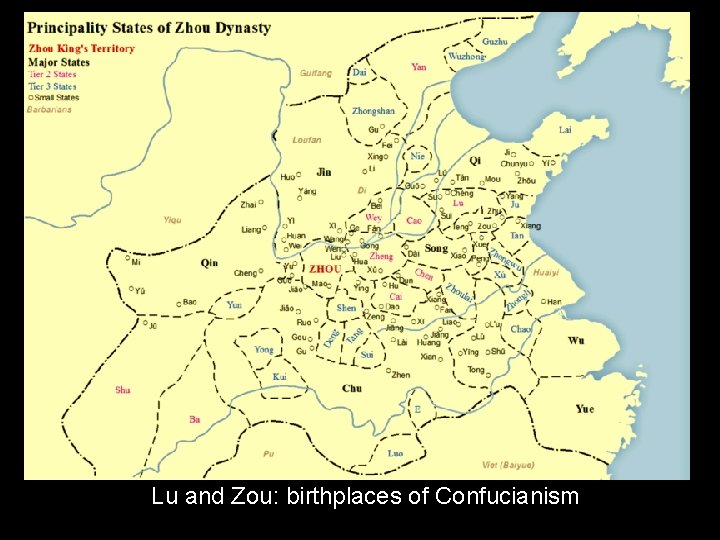 Lu and Zou: birthplaces of Confucianism 