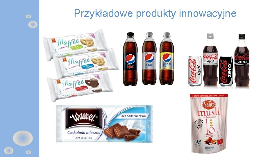 Przykładowe produkty innowacyjne 