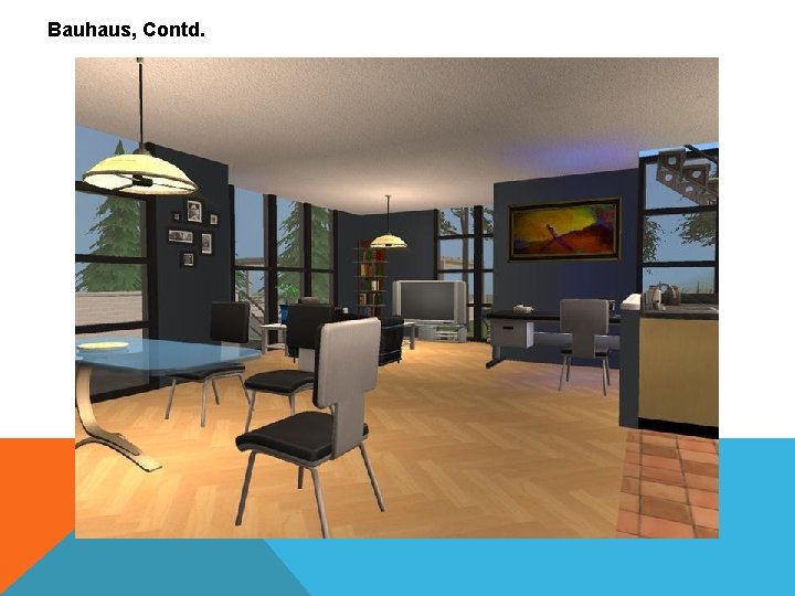 Bauhaus, Contd. 