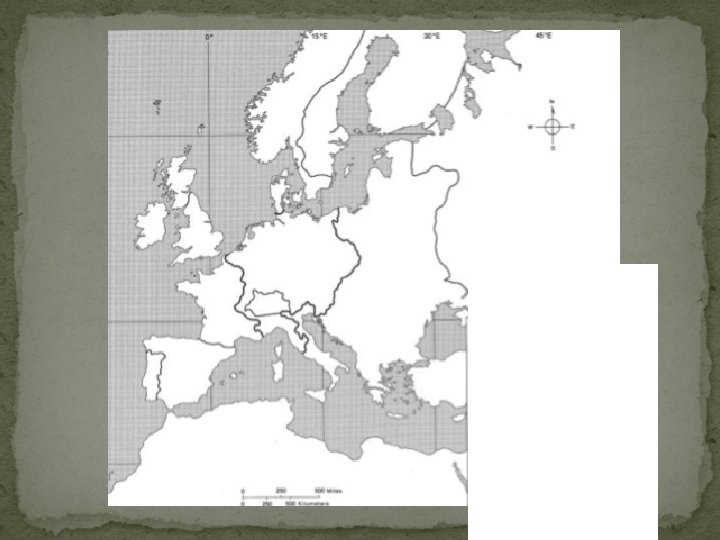 Map Key: Color Roman Catholic-Green Orthodox-Red Anglican-Orange Lutheran-Yellow Calvinist-Blue Cities: Use a black dot