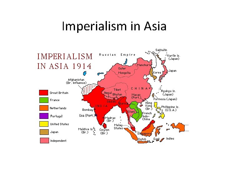 Imperialism in Asia 