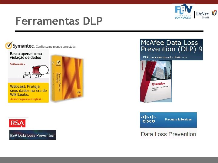Ferramentas DLP 