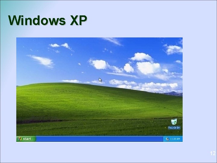 Windows XP 12 