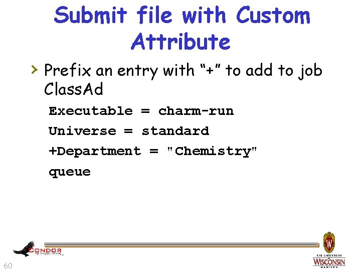 Submit file with Custom Attribute › Prefix an entry with “+” to add to