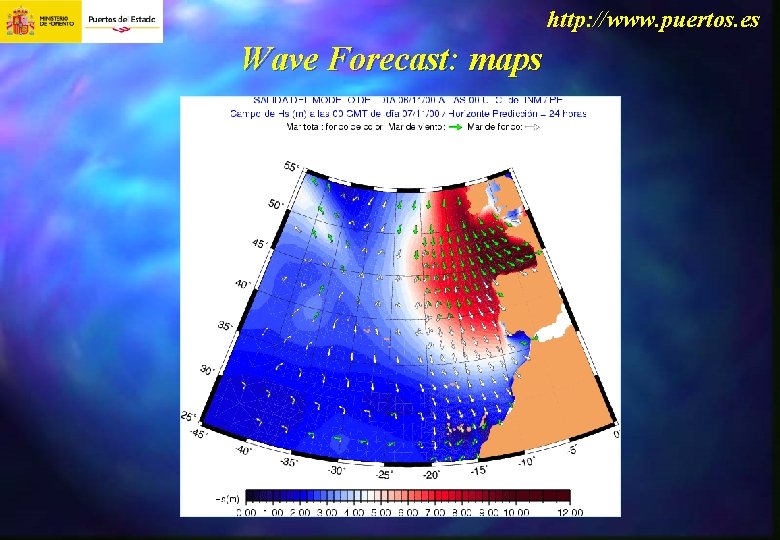 http: //www. puertos. es Wave Forecast: maps 