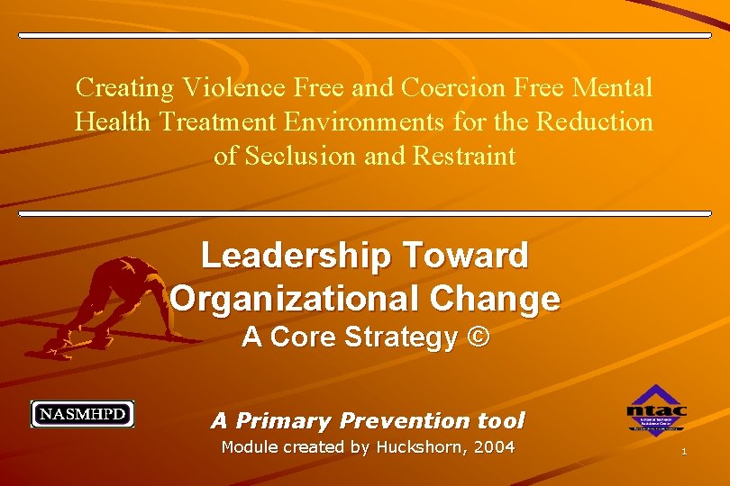 Creating Violence Free and Coercion Free Mental Health Treatment Environments for the Reduction of