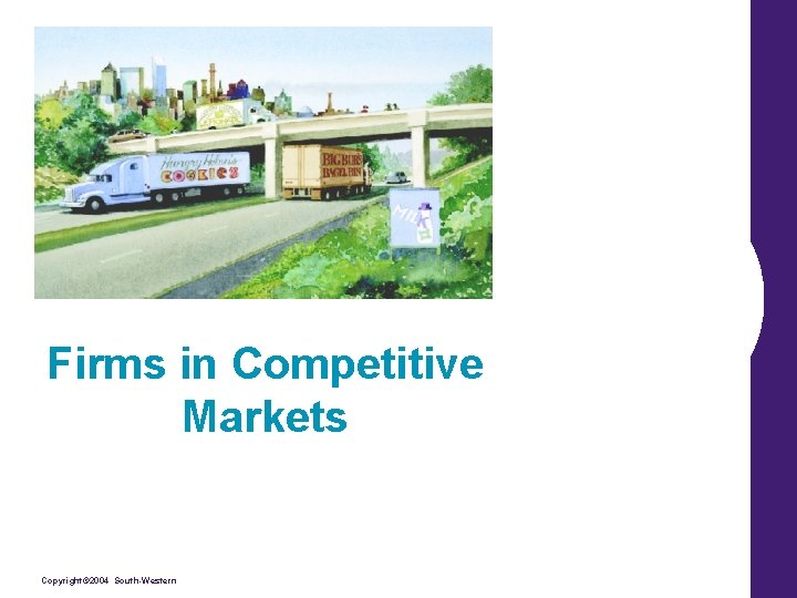 Firms in Competitive Markets Copyright© 2004 South-Western 