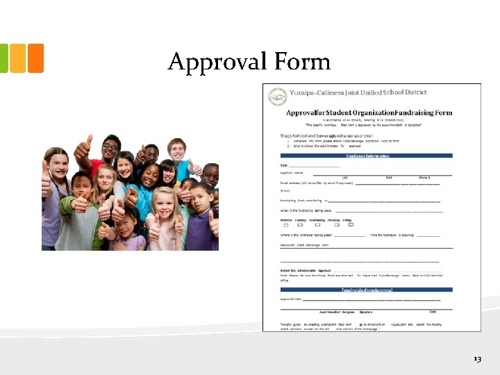 Approval Form 13 