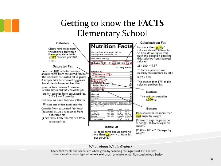 Getting to know the FACTS Elementary School 4 