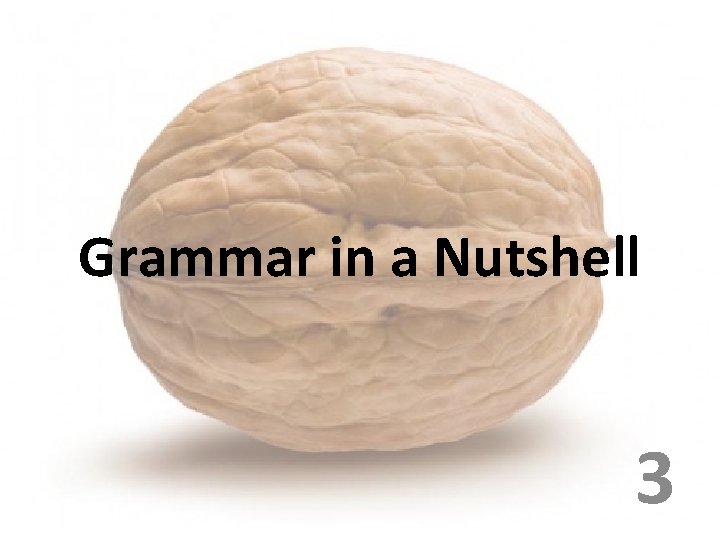 Grammar in a Nutshell 3 