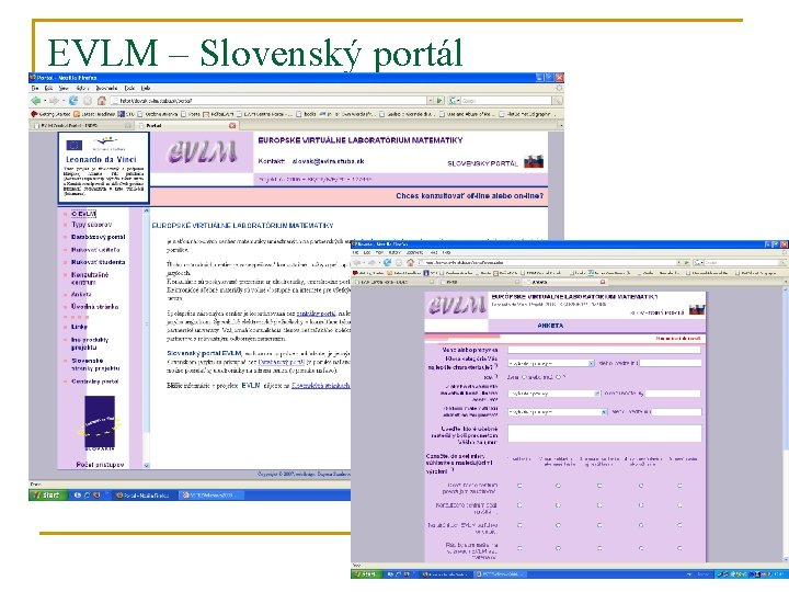 EVLM – Slovenský portál 
