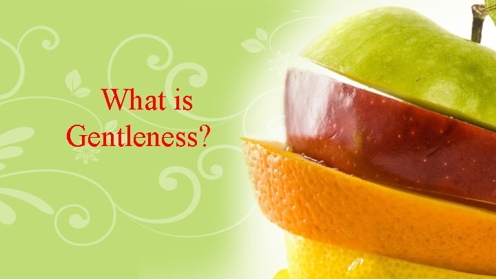 What is Gentleness? 