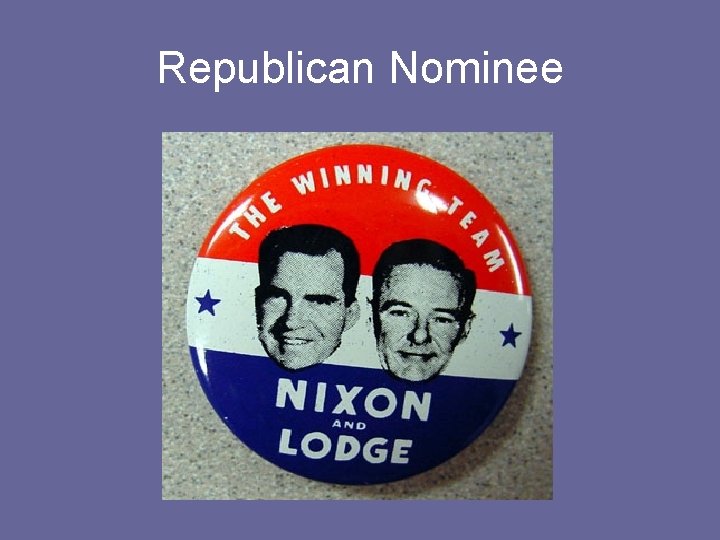 Republican Nominee 