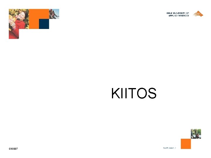  KIITOS 03/2007 