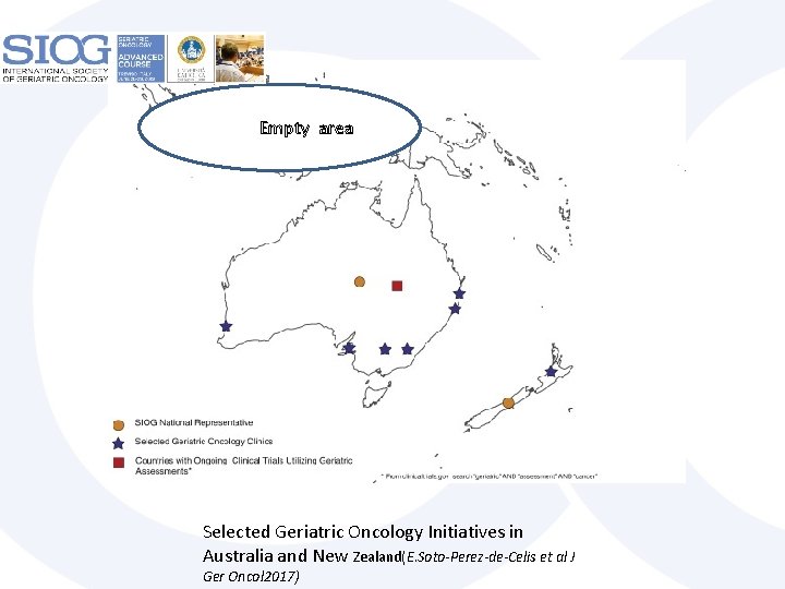  Empty area Selected Geriatric Oncology Initiatives in Australia and New Zealand(E. Soto-Perez-de-Celis et