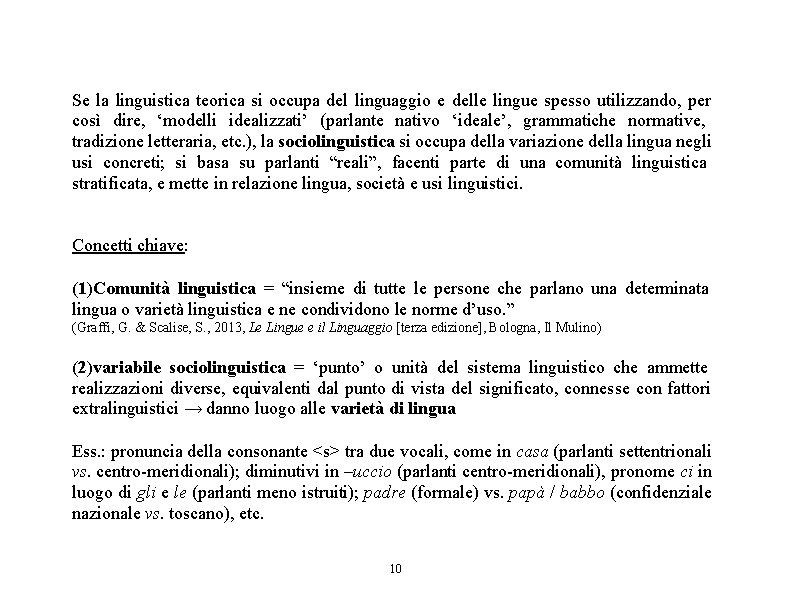 Se la linguistica teorica si occupa del linguaggio e delle lingue spesso utilizzando, per