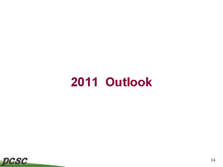 2011 Outlook pcsc 14 