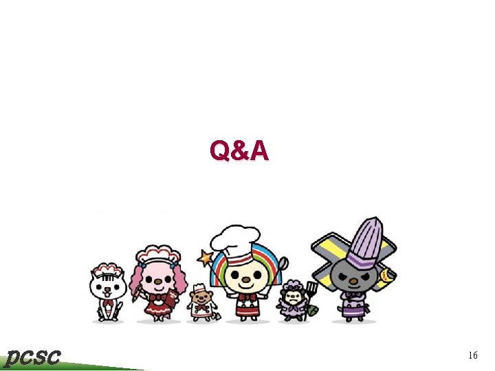Q&A pcsc 16 