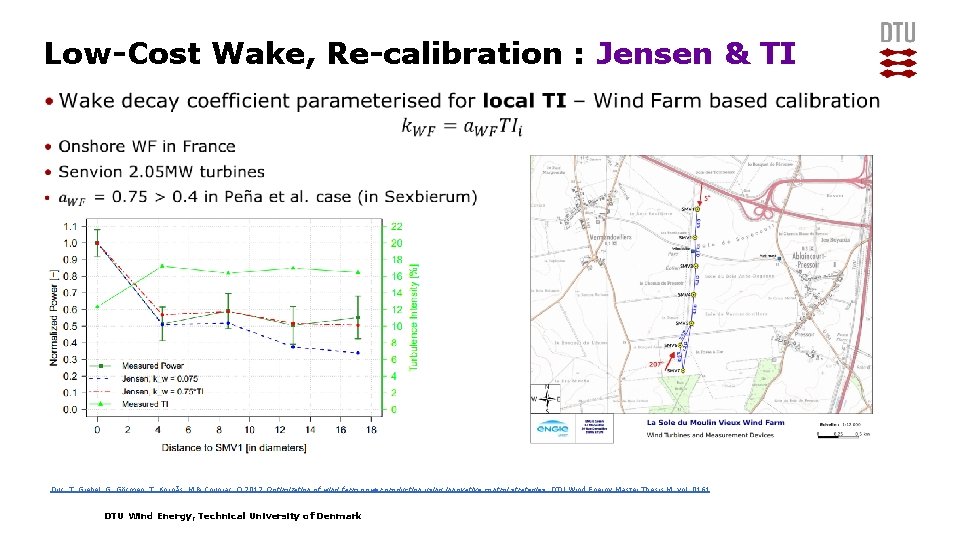 Low-Cost Wake, Re-calibration : Jensen & TI • Duc, T, Giebel, G, Göçmen, T, Low-Cost Wake, Re-calibration : Jensen & TI • Duc, T, Giebel, G, Göçmen, T,