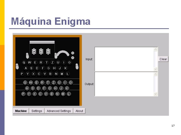 Máquina Enigma 17 