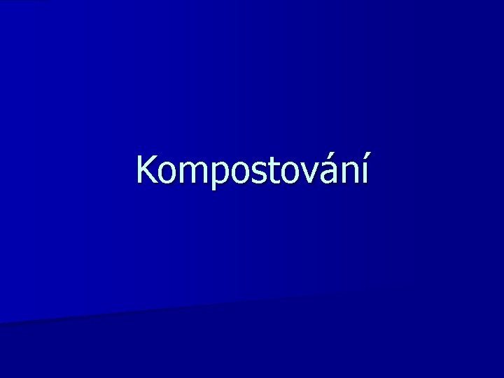 Kompostování 