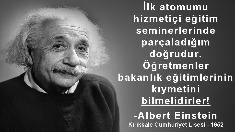 İlk atomumu h izmetiçi eğitim seminerlerinde p arçaladığım doğrudur. Öğretmenler bakanlık eğitimlerinin kıymetini bilmelidirler! İlk atomumu h izmetiçi eğitim seminerlerinde p arçaladığım doğrudur. Öğretmenler bakanlık eğitimlerinin kıymetini bilmelidirler!